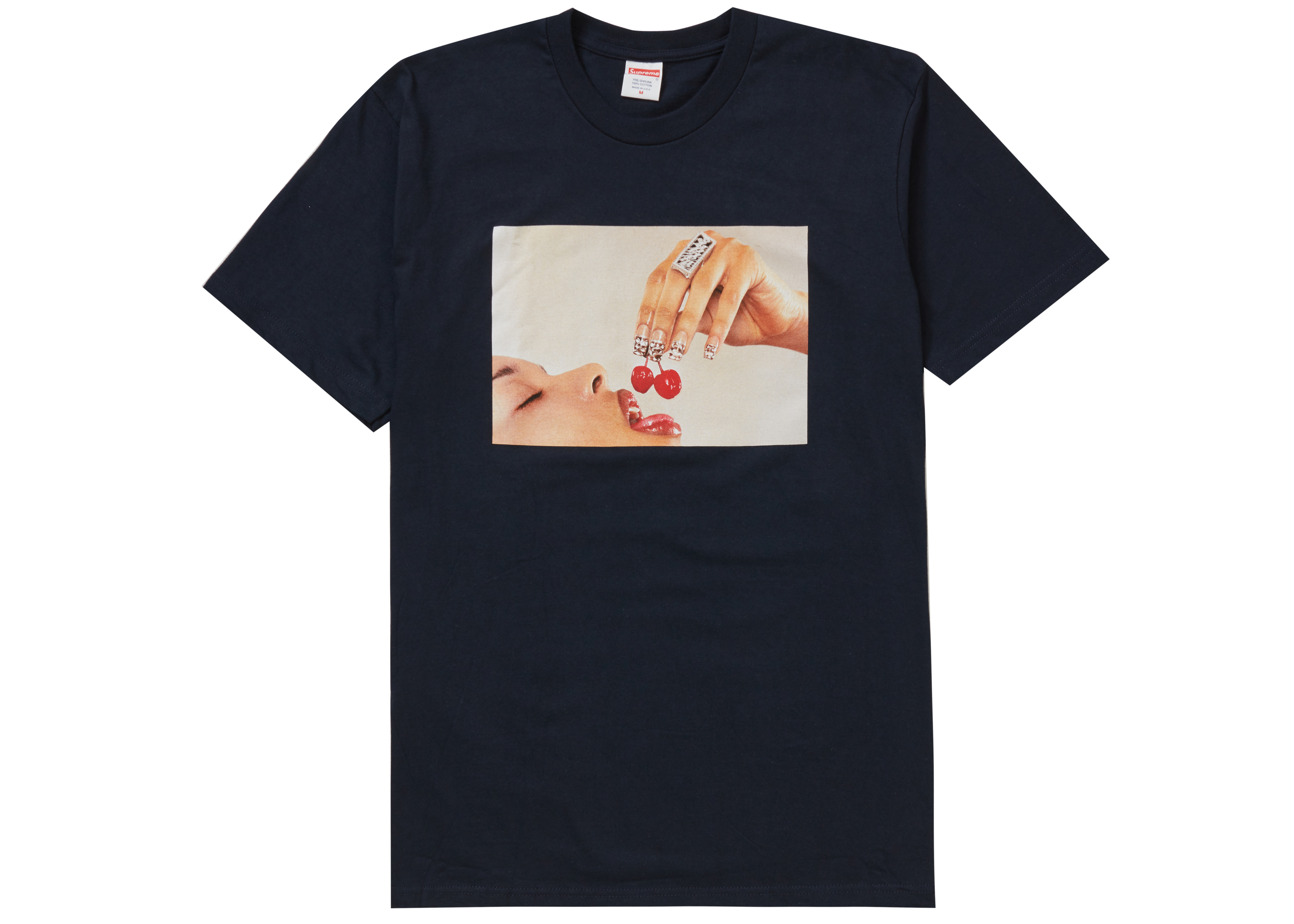 Buy Baju T Supreme Cherries Warna Navy