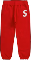 Supreme S Logo Sweatpant (SS20) Red