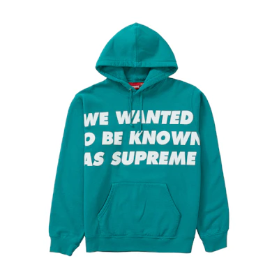 Supreme Known As Hooded Sweatshirt Seafoam Green