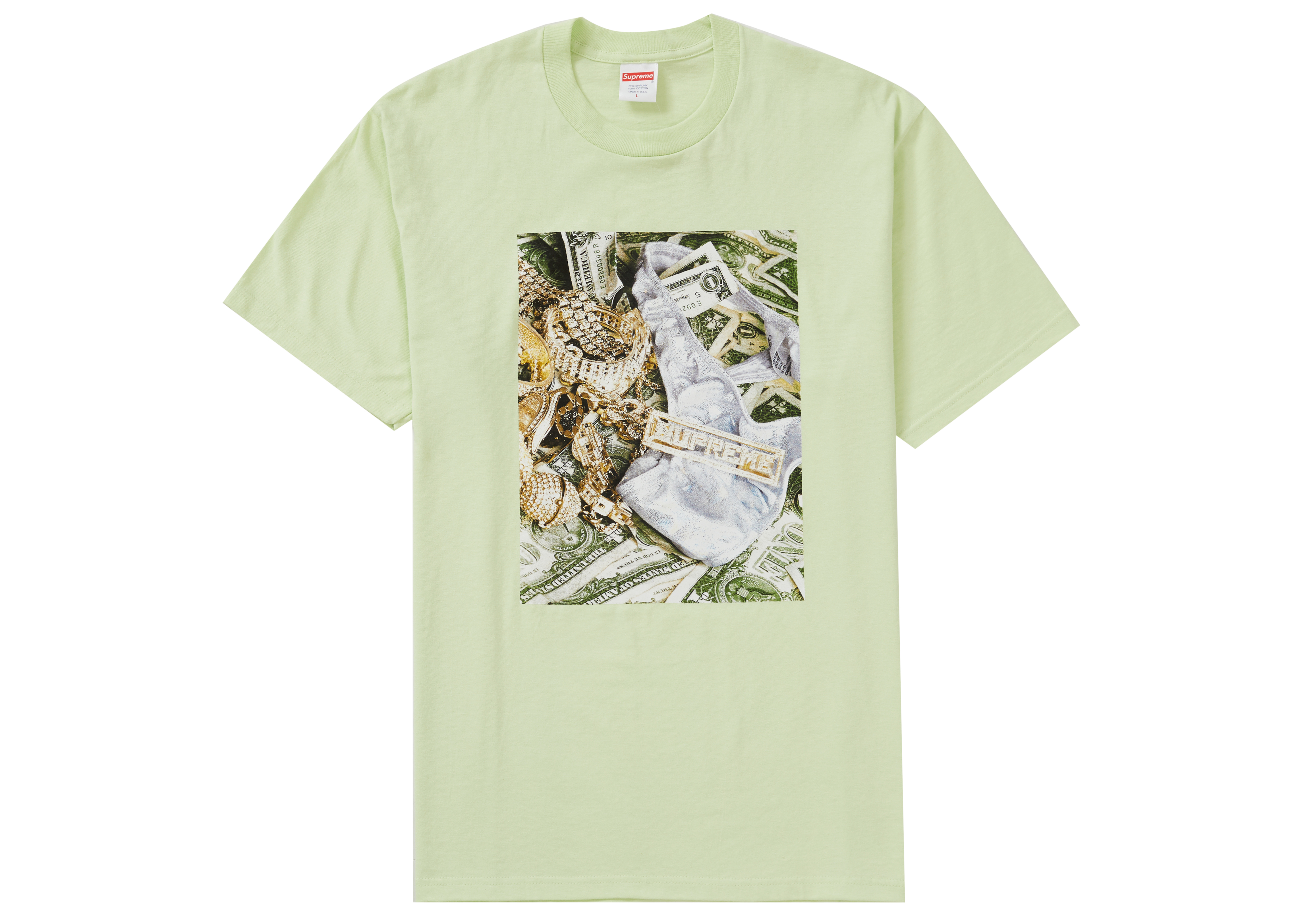 Supreme Bling Tee Pale Mint