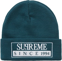 Supreme Overdyed Beanie (SS20) Slate
