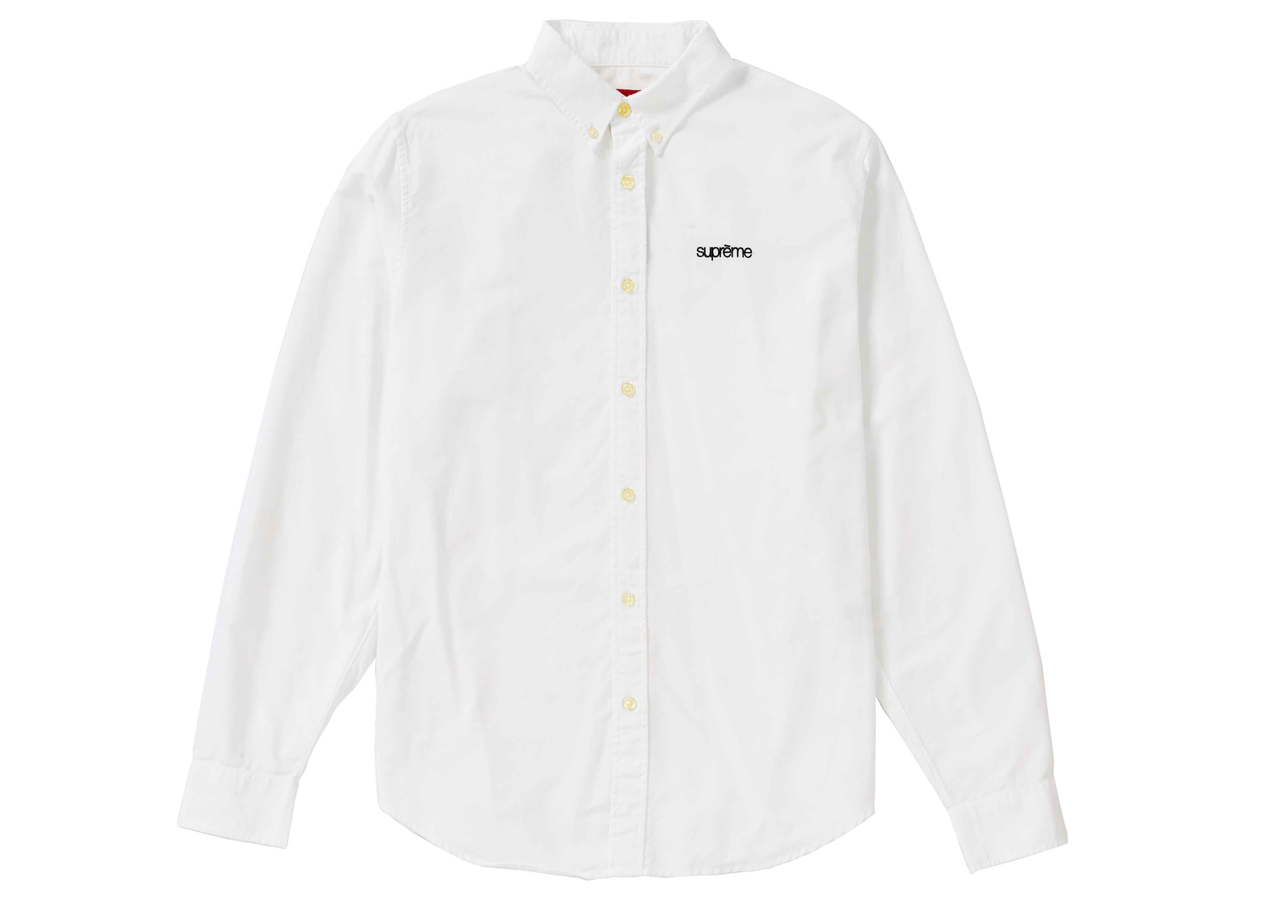 Supreme Oxford Shirt (SS20) White - Novelship