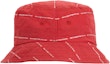 Buy Supreme Sombrero Jacquard de Lino Rojo