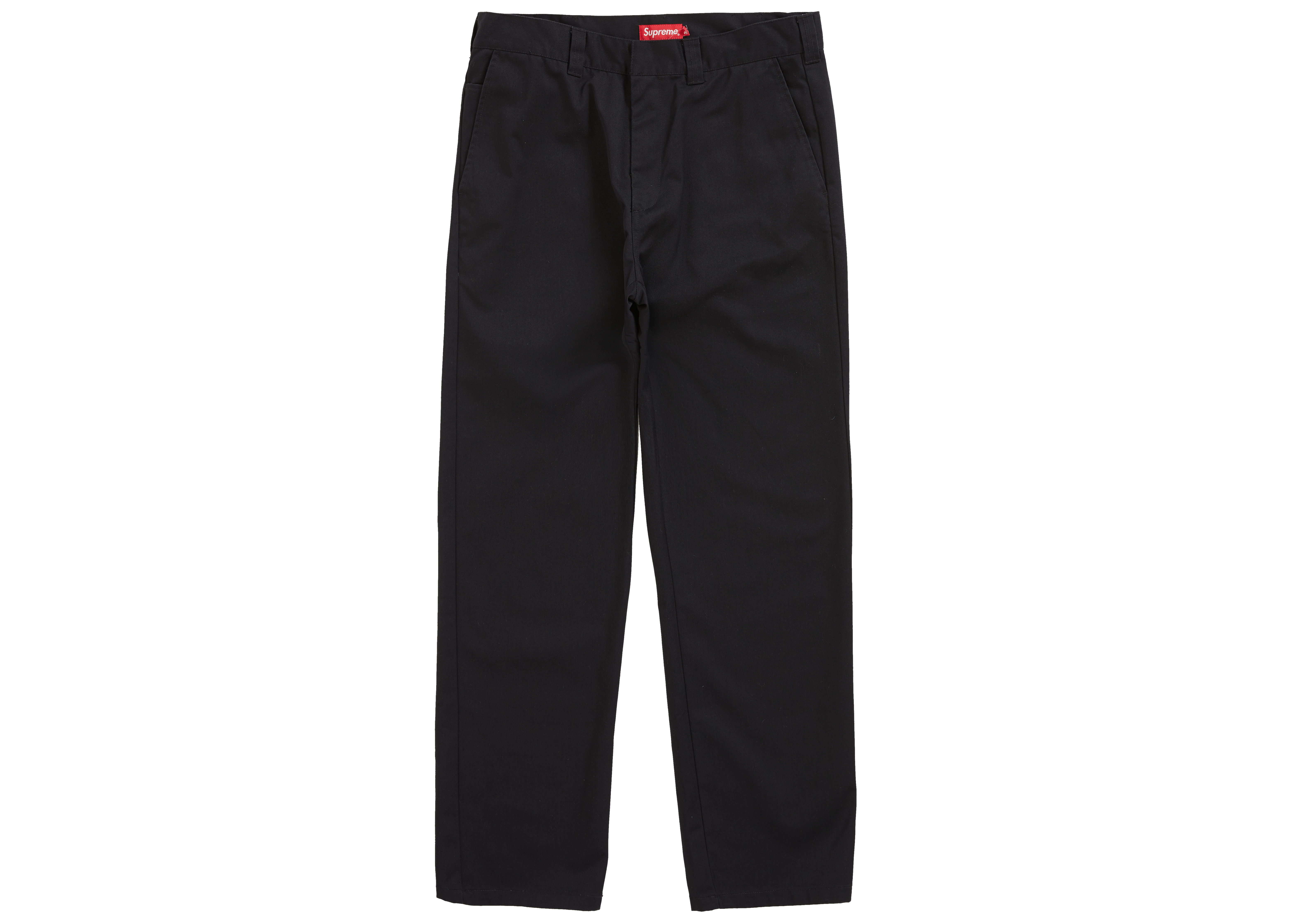 Buy シュプリーム ワークパンツ (黒)
