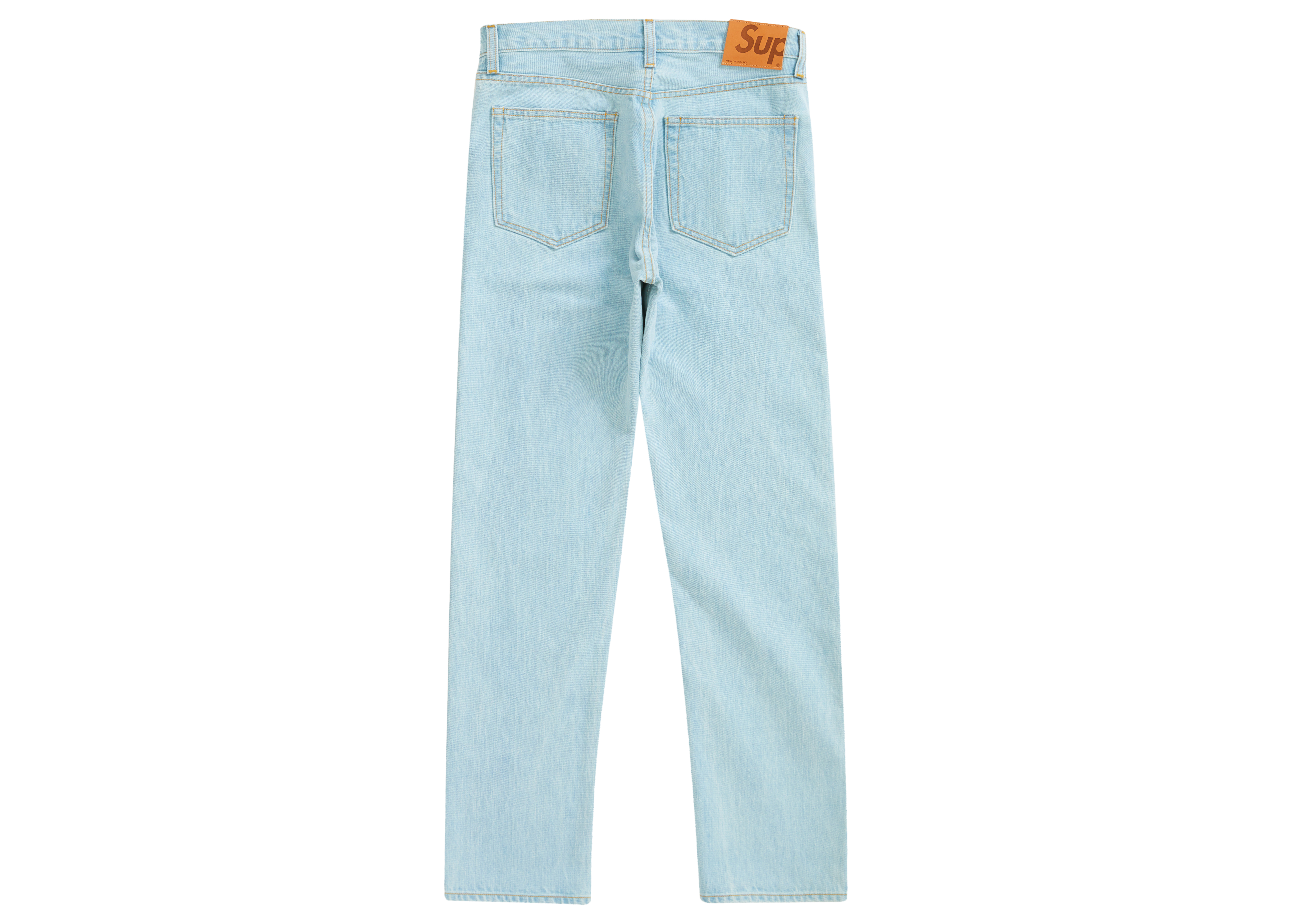 Supreme Stone Washed Slim Jean (SS20) Blue - Novelship