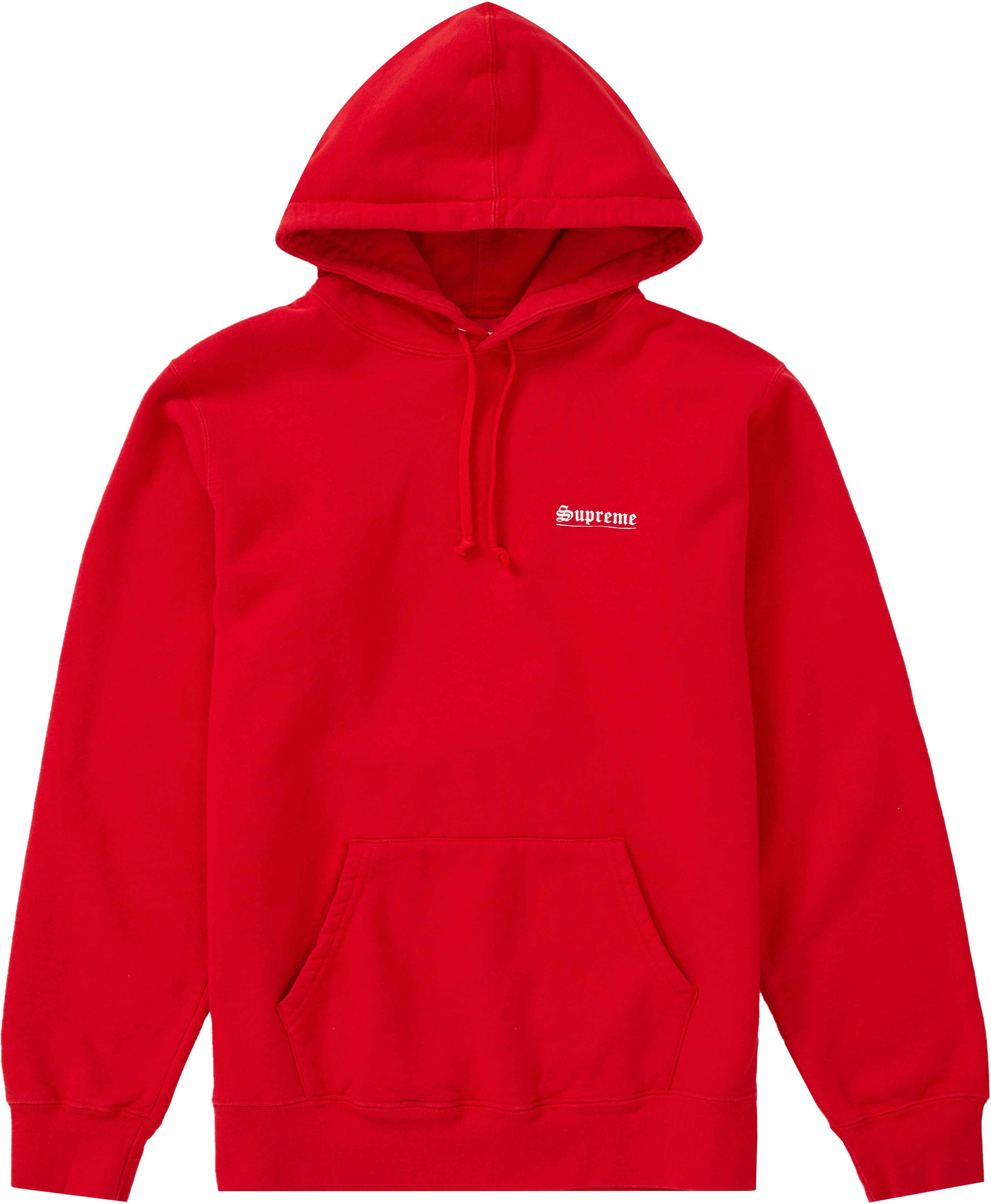 supreme-mary-hooded-sweatshirt-red