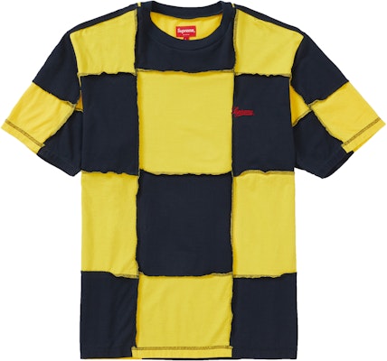 Supreme 拼接短袖上衣 海军蓝 Buy Supreme 拼接短袖上衣 海军蓝