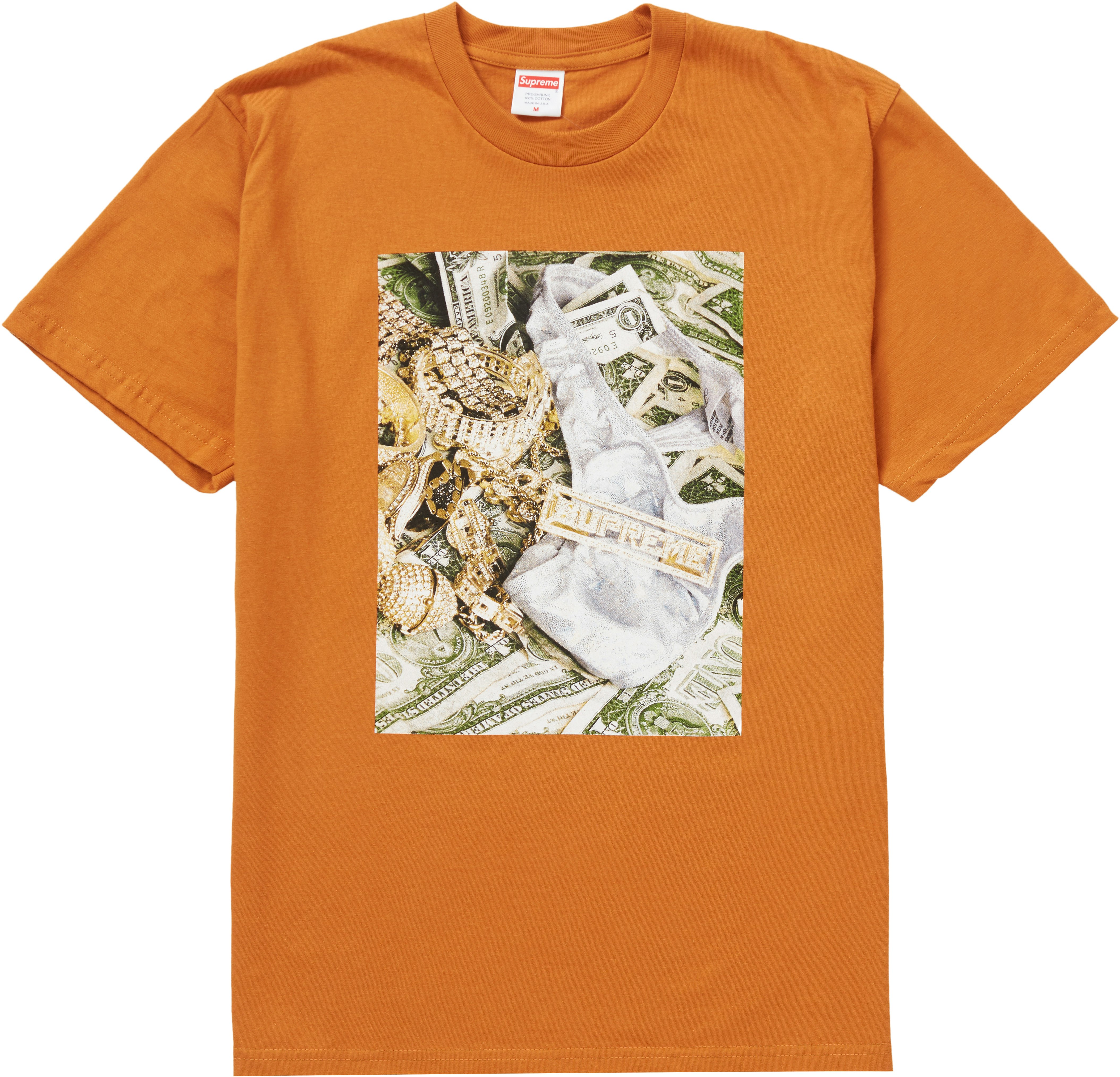 supreme-bling-tee-burnt-orange