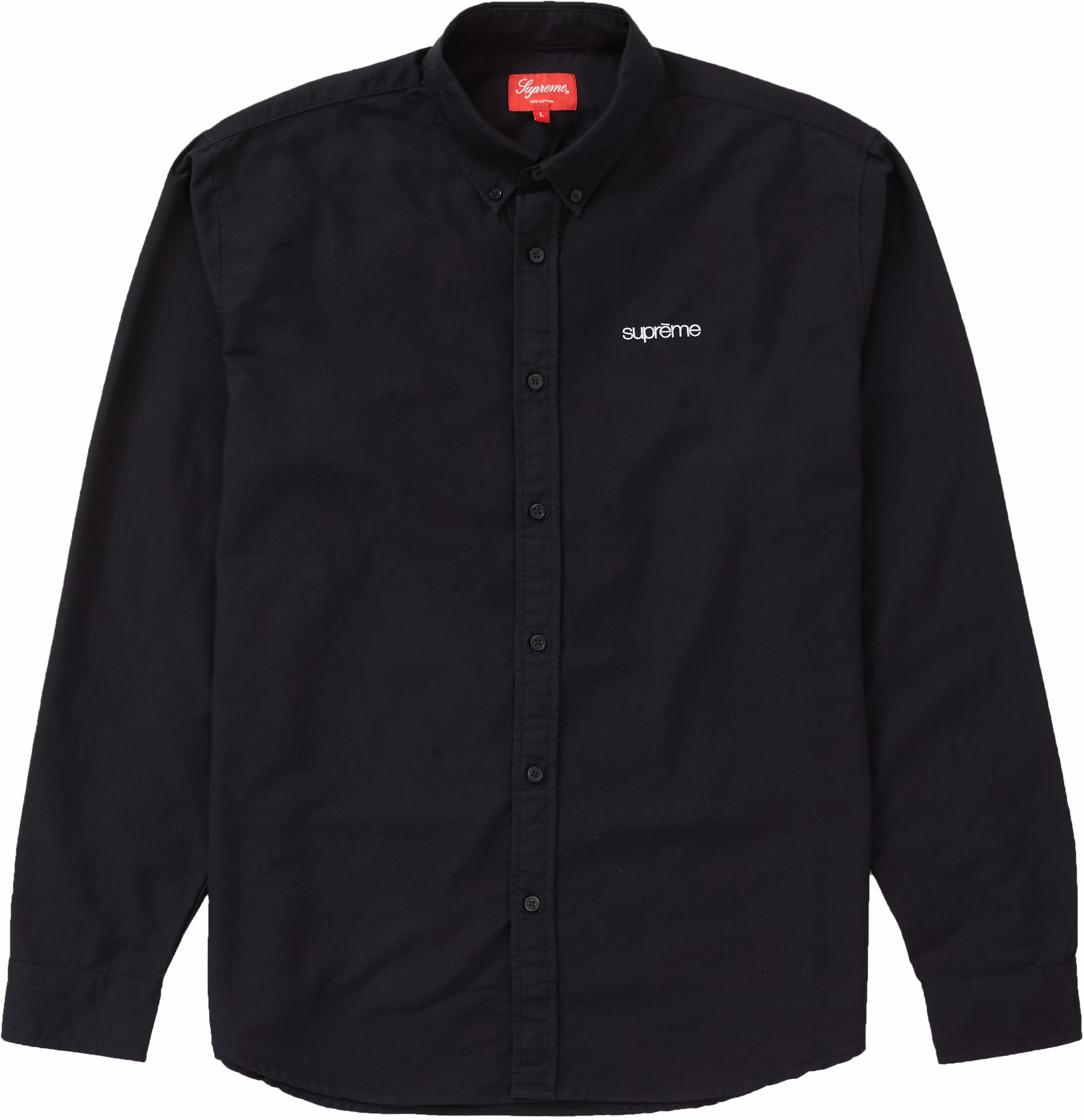 supreme-oxford-shirt-s-s20-black