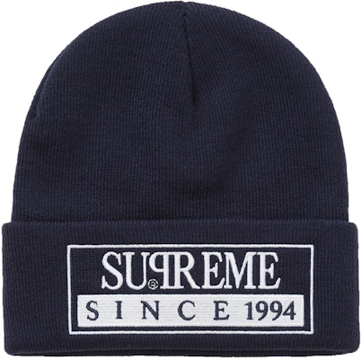 Supreme Reserved Beanie Navy Buy Supreme Reserved Beanie Navy