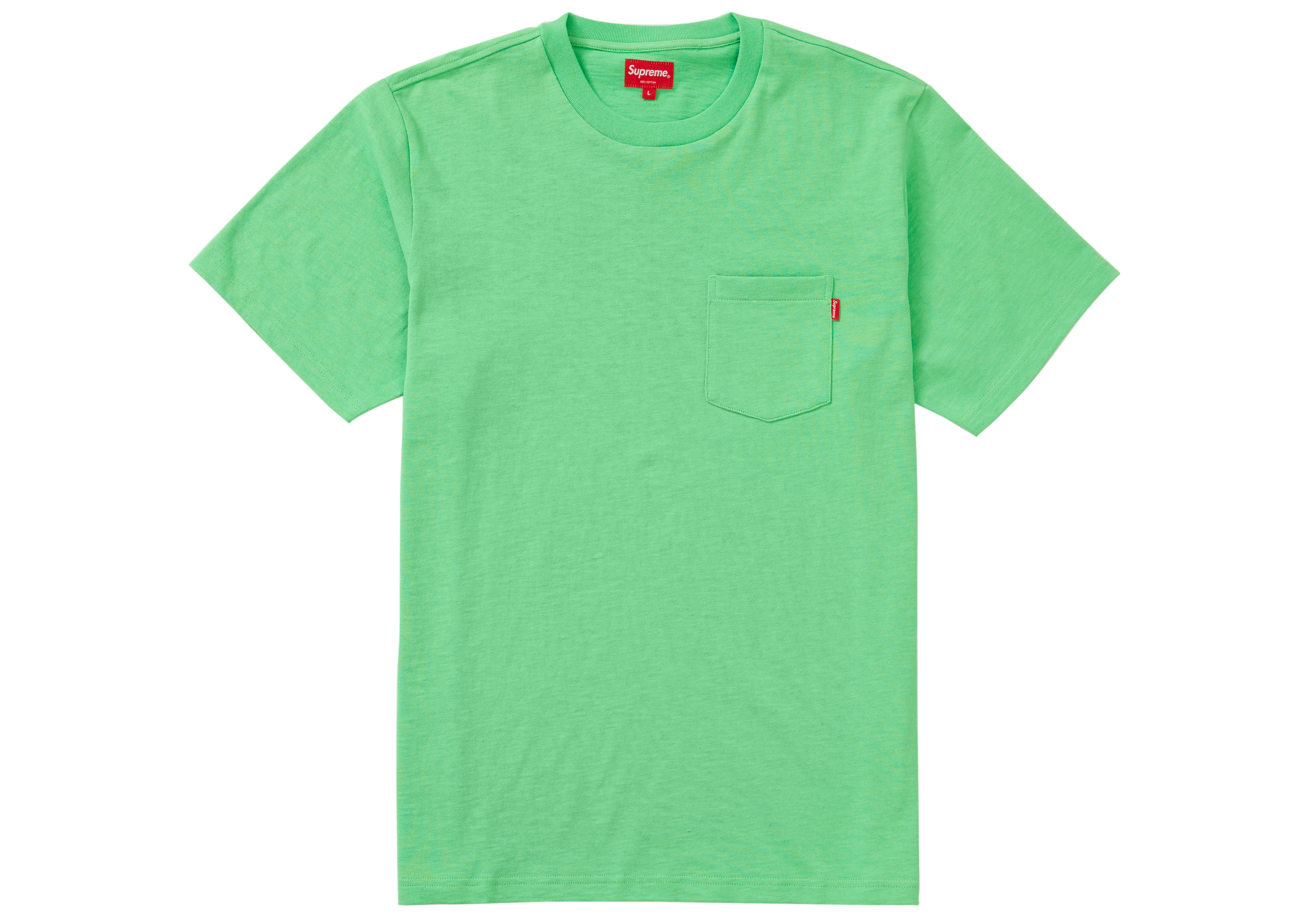 Supreme S/S Pocket Tee Seafoam Green