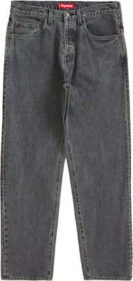 Supreme Washed Regular Jean Black Buy Supreme Washed Regular Jean Black