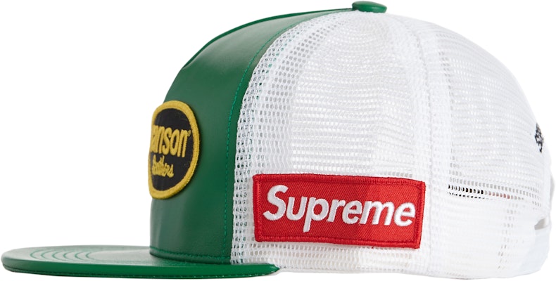 Supreme Vanson Leathers Mesh Back 5-Panel Green Order Supreme Vanson Leathers Mesh Back 5-Panel Green