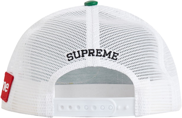 Supreme Vanson Leathers Mesh Back 5-Panel Green Lookbook Supreme Vanson Leathers Mesh Back 5-Panel Green