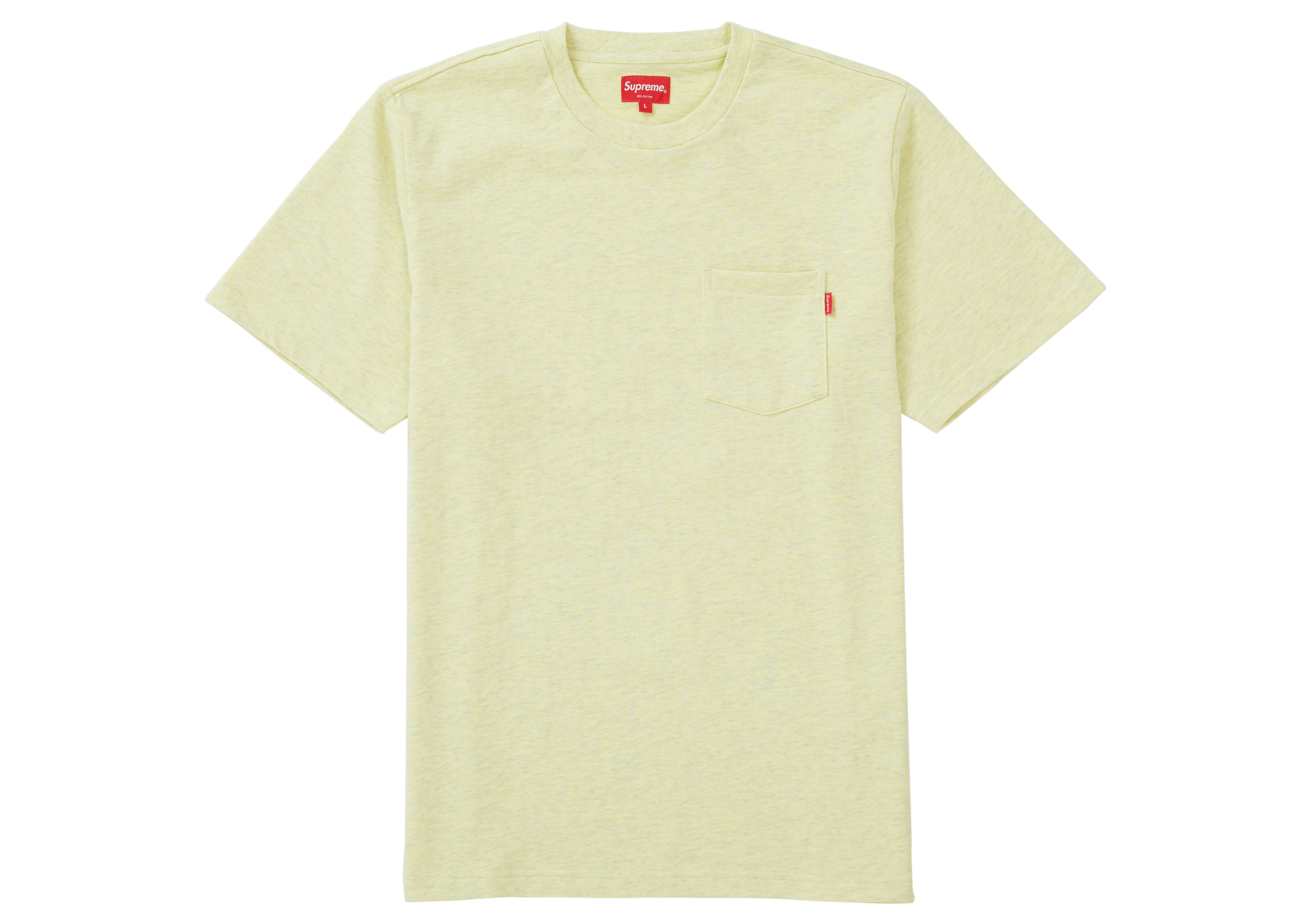 Supreme pocket shop tee white