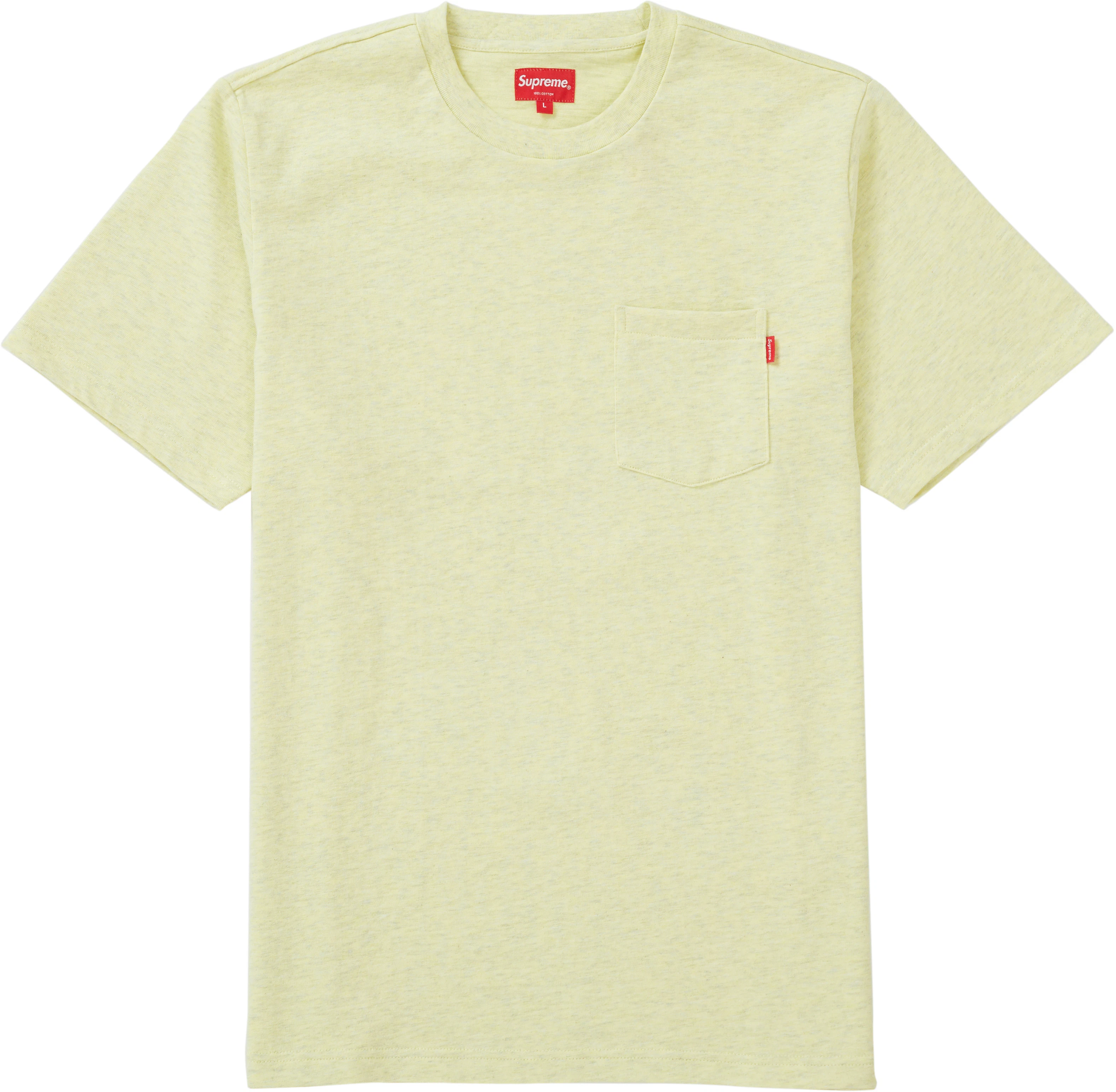 supreme-s-s-pocket-tee-pale-yellow