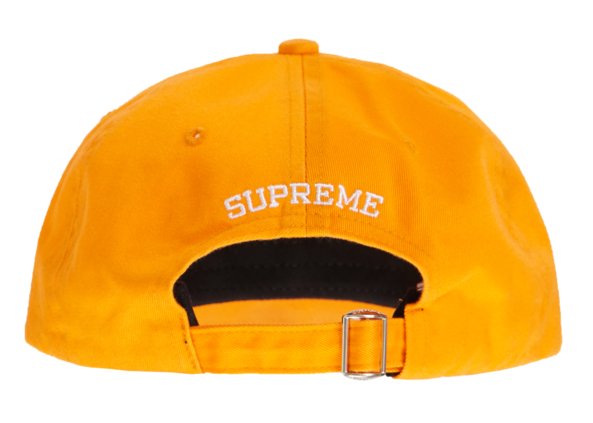 Supreme License Plate 6‑Panel Orange - Novelship