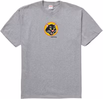 Supreme Black Cat Tee Heather Grey