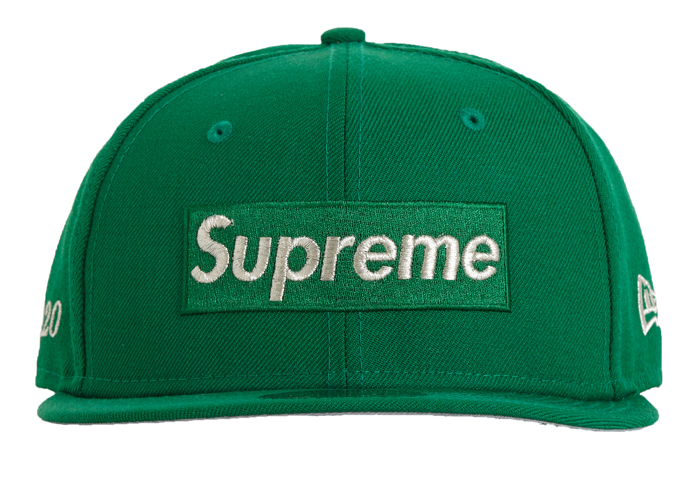 Supreme $1M Metallic Box Logo New Era Green - Novelship