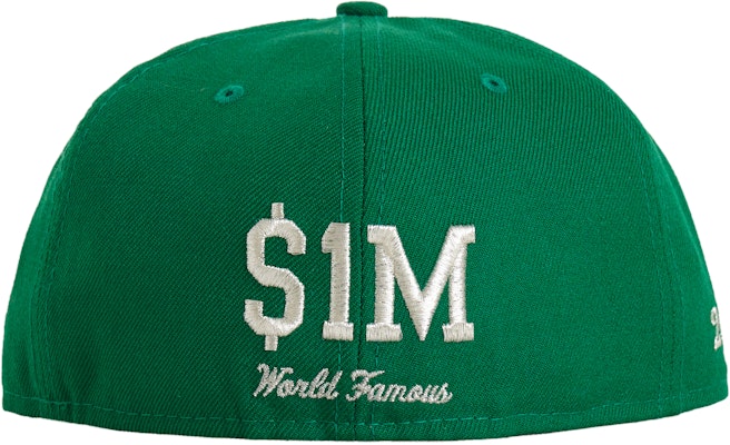 Supreme $1M Logo Logam Era Baru Hijau Shop Supreme $1M Logo Logam Era Baru Hijau