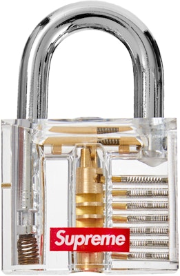 Supreme Transparent Lock Clear Order Supreme Transparent Lock Clear