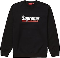 Supreme Underline Crewneck Black Supreme Underline Crewneck Black