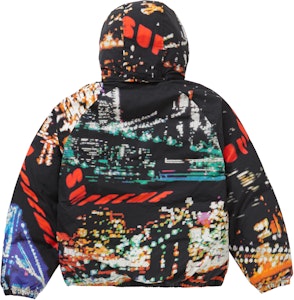 Jaket Puffy Supreme City Lights Hitam Lookbook Jaket Puffy Supreme City Lights Hitam