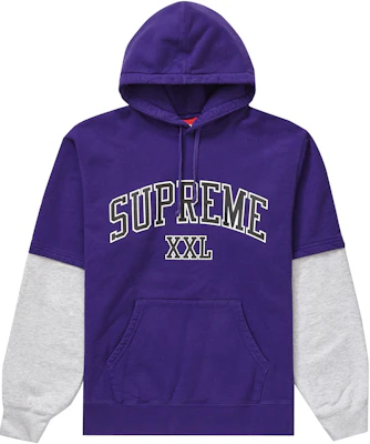 Sudadera con Capucha Supreme XXL Morada. Buy Sudadera con Capucha Supreme XXL Morada.