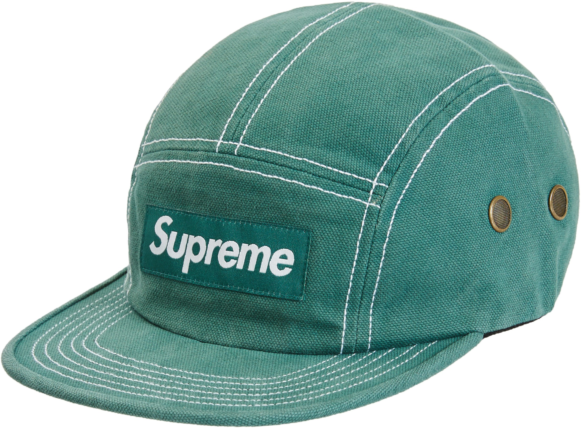 supreme-field-camp-cap-green