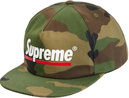 Supreme Underline 5-Panel (SS20) Woodland Camo Supreme Underline 5-Panel (SS20) Woodland Camo