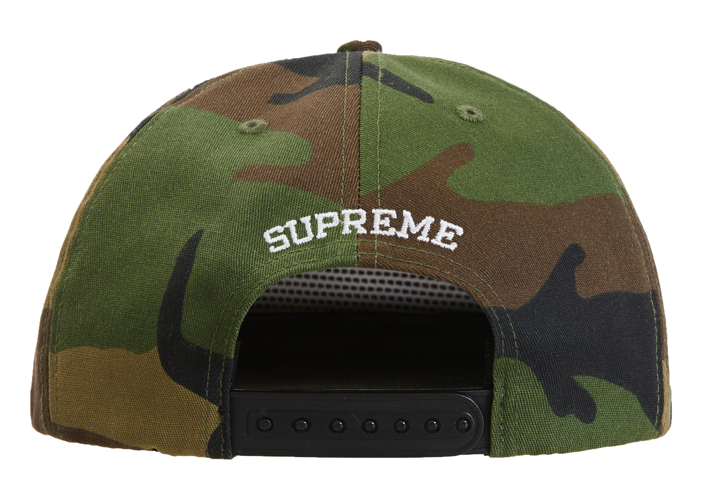 Order Supreme SS20 森林迷彩Underline 5-Panel 帽子