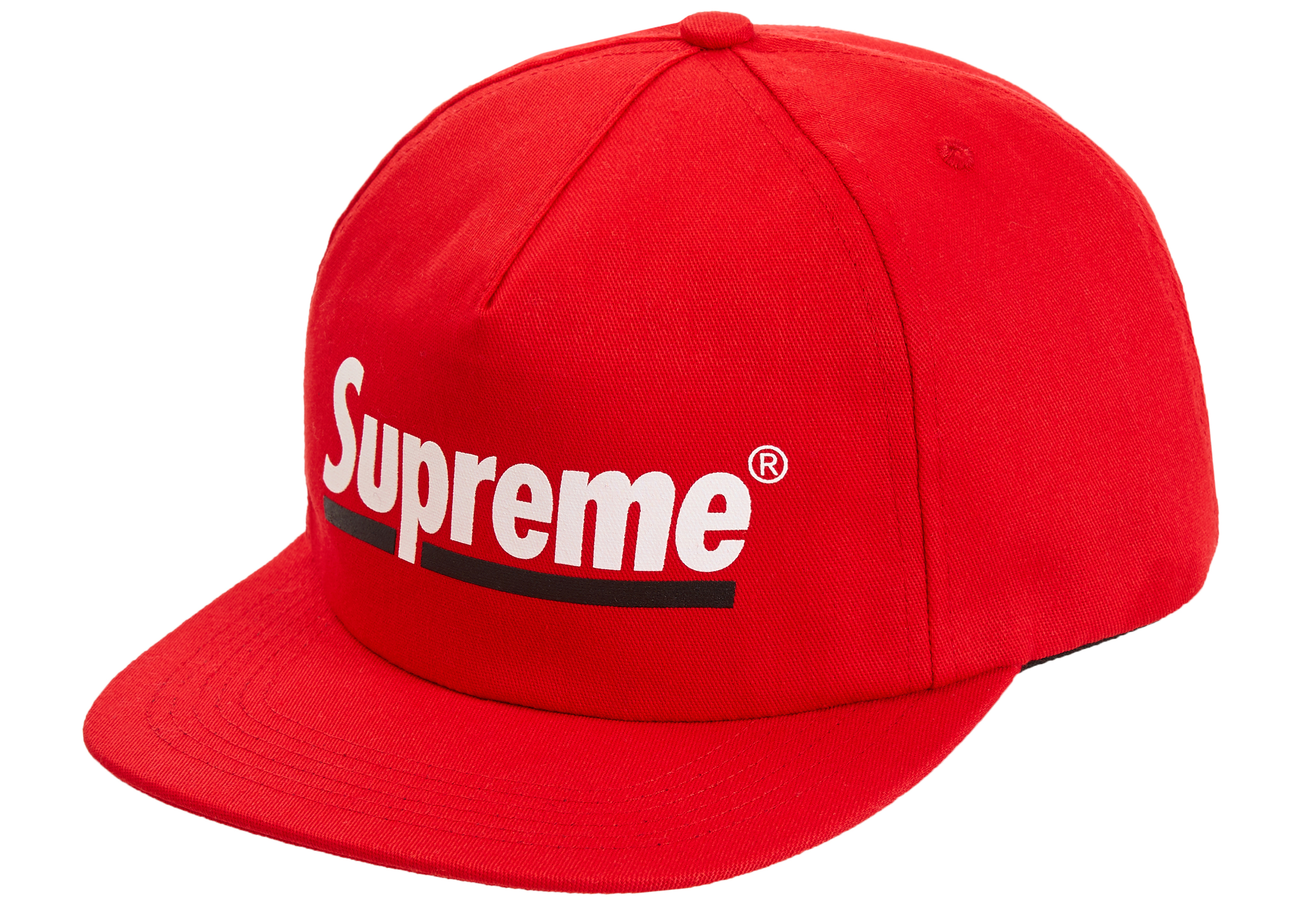 Supreme Underline 5‑Panel (SS20) Red - Novelship