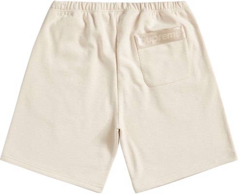 Supreme Tonal Webbing Sweatshort Natural Order Supreme Tonal Webbing Sweatshort Natural