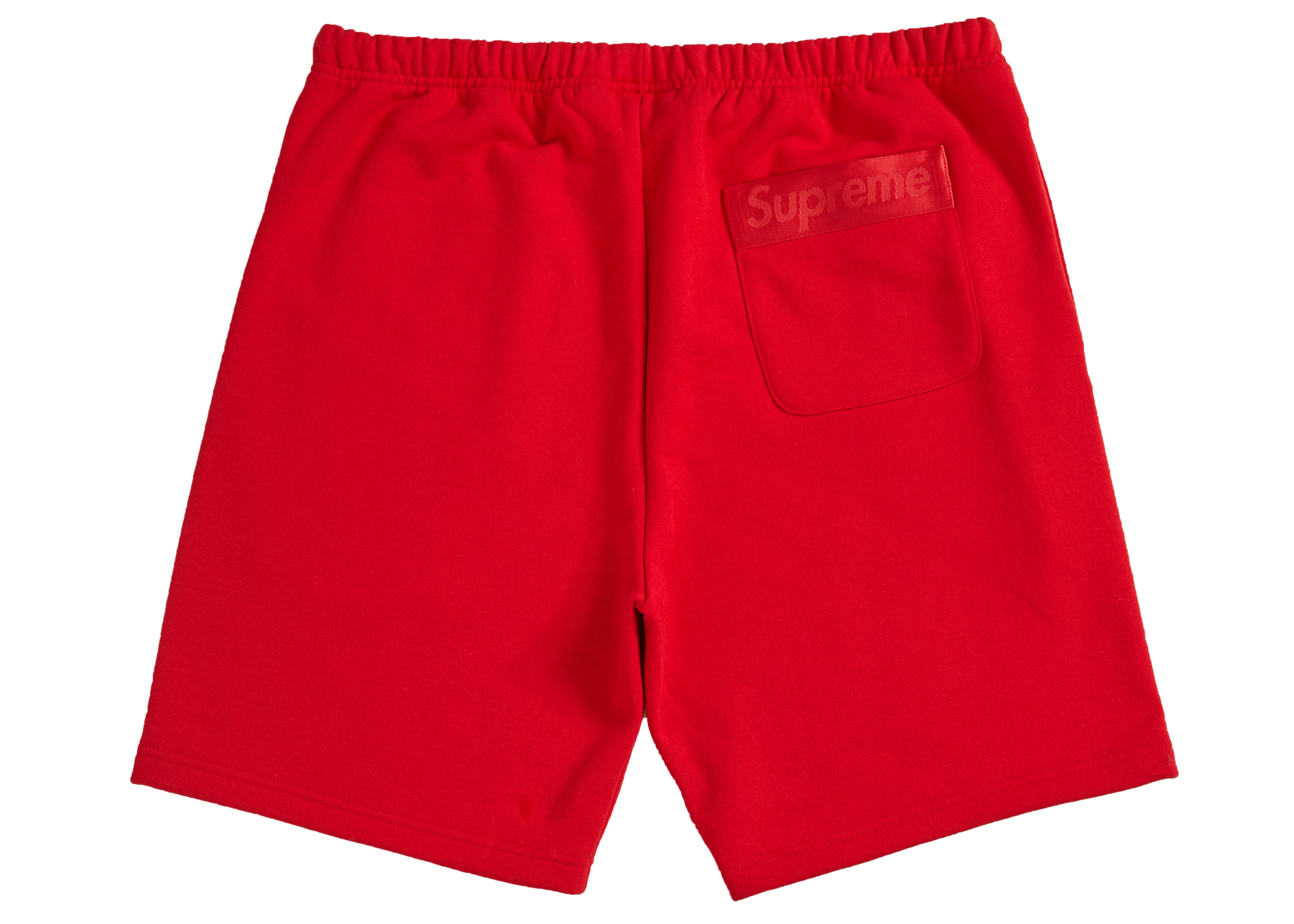Supreme Tonal Webbing Sweatshort Red 圖 2