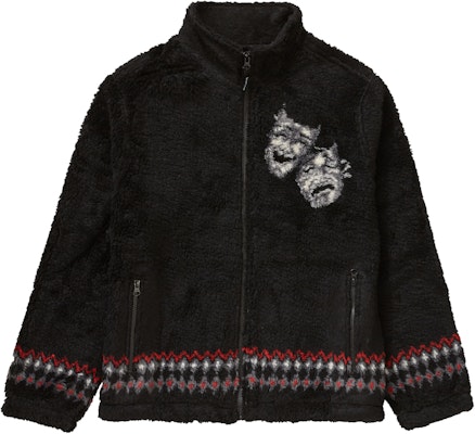 至尊戲劇面具羊毛夾克 黑色 Buy 至尊戲劇面具羊毛夾克 黑色