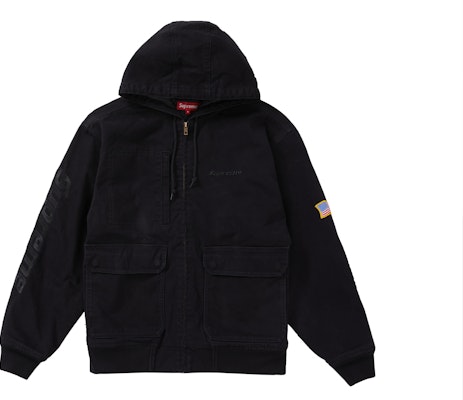 Supremeキャンバスワークジャケット (黒)
Buy Supremeキャンバスワークジャケット (黒)
