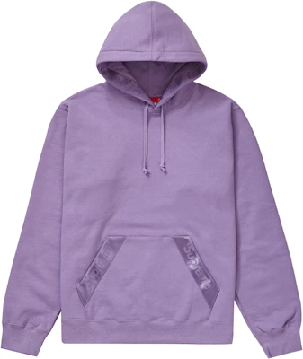Supreme Tonal Webbing Hooded Sweatshirt Violet Buy Supreme Tonal Webbing Hooded Sweatshirt Violet