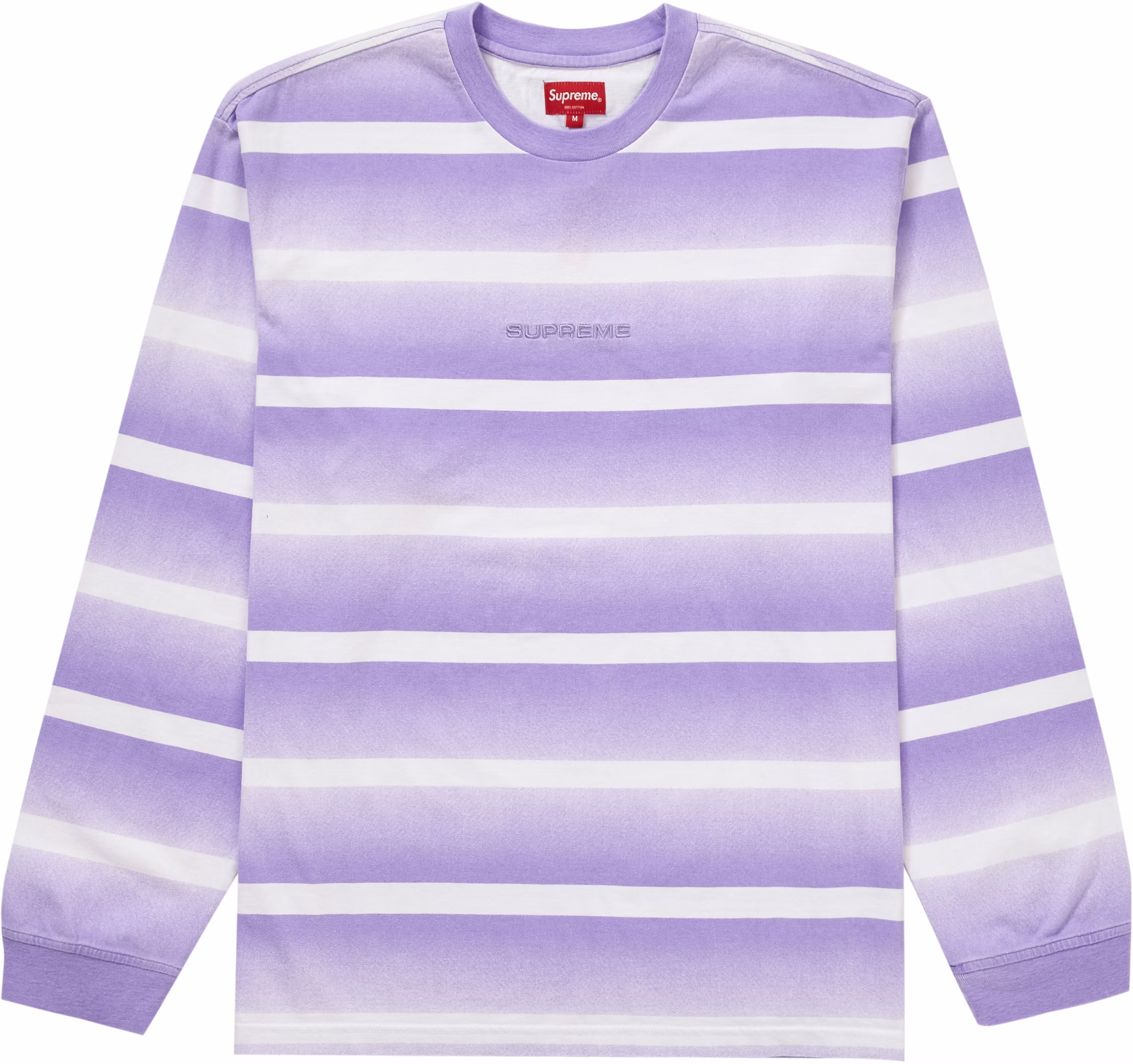supreme-fade-stripe-l-s-top-purple