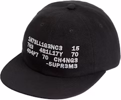Supreme Intelligence 6-Panel Black Supreme Intelligence 6-Panel Black