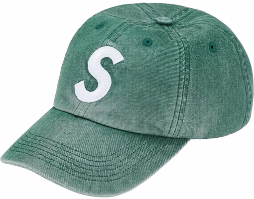 Supreme Gorra 6-Panel S Logo Teal Oscuro Pigmentada Buy Supreme Gorra 6-Panel S Logo Teal Oscuro Pigmentada