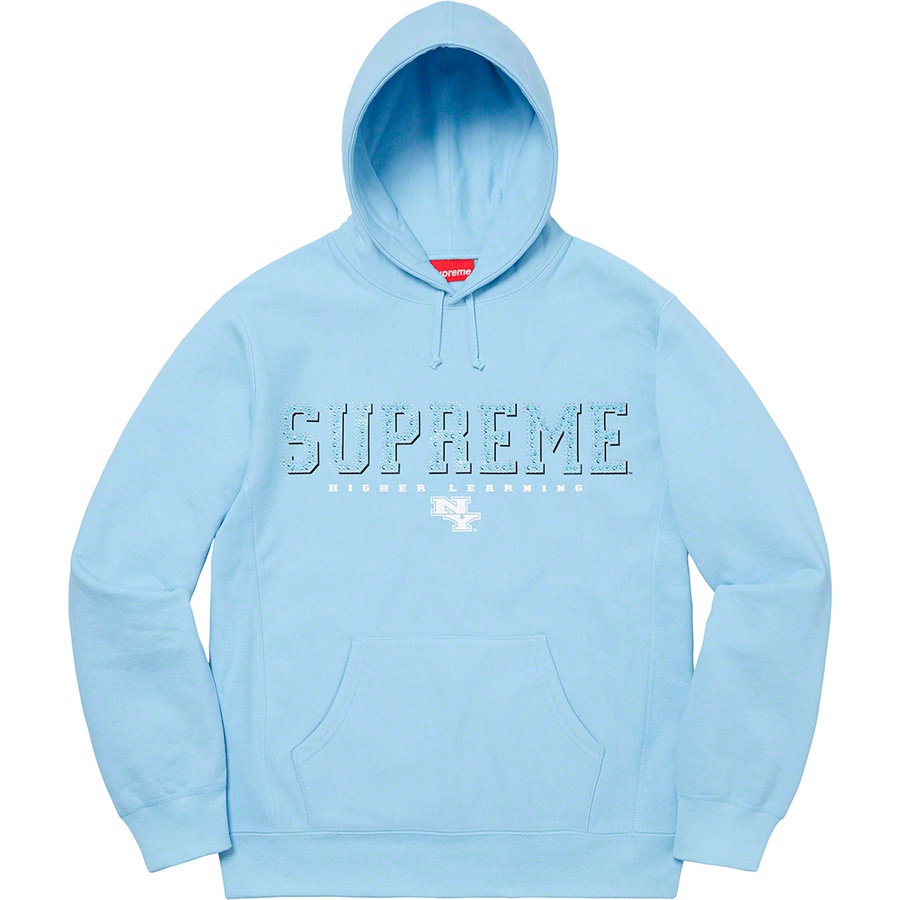 Supreme ice 2024 blue hoodie