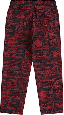 Supreme Checks Embroidered Jean Black Order Supreme Checks Embroidered Jean Black