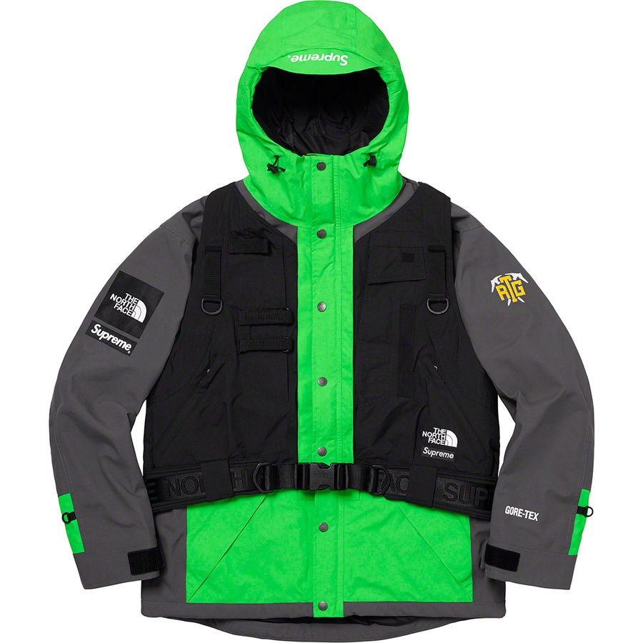 Supreme x The North Face RTG Jacket + Vest Bright Green - Novelship