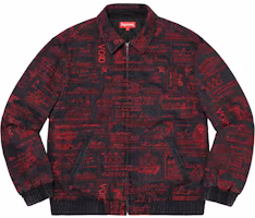 Supreme Checks Embroidered Denim Jacket Black Supreme Checks Embroidered Denim Jacket Black
