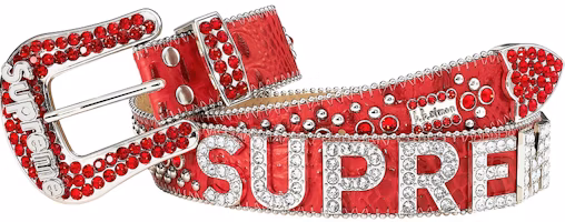 Supreme b.b. simon Belt Red Supreme b.b. simon Belt Red
