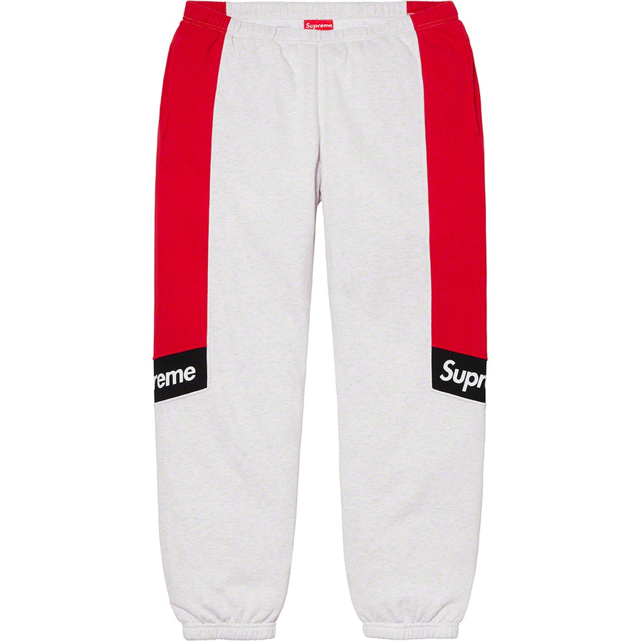 Supreme color best sale block sweatpants