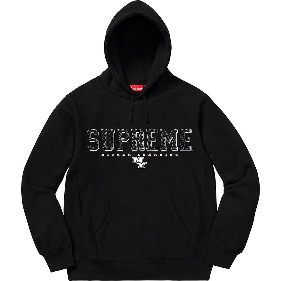 Supreme Gems Hooded Sweatshirt Black - Novelship