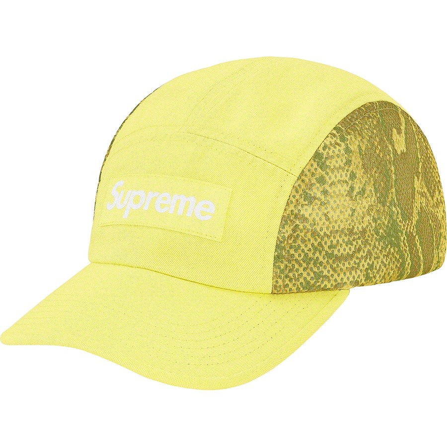 Buy Supreme Topi Camp Kulit Ular Jala Hijau Pudar