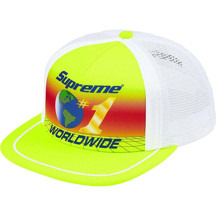 Buy Supreme Worldwide Mesh Back 5-Panel Kuning Asid