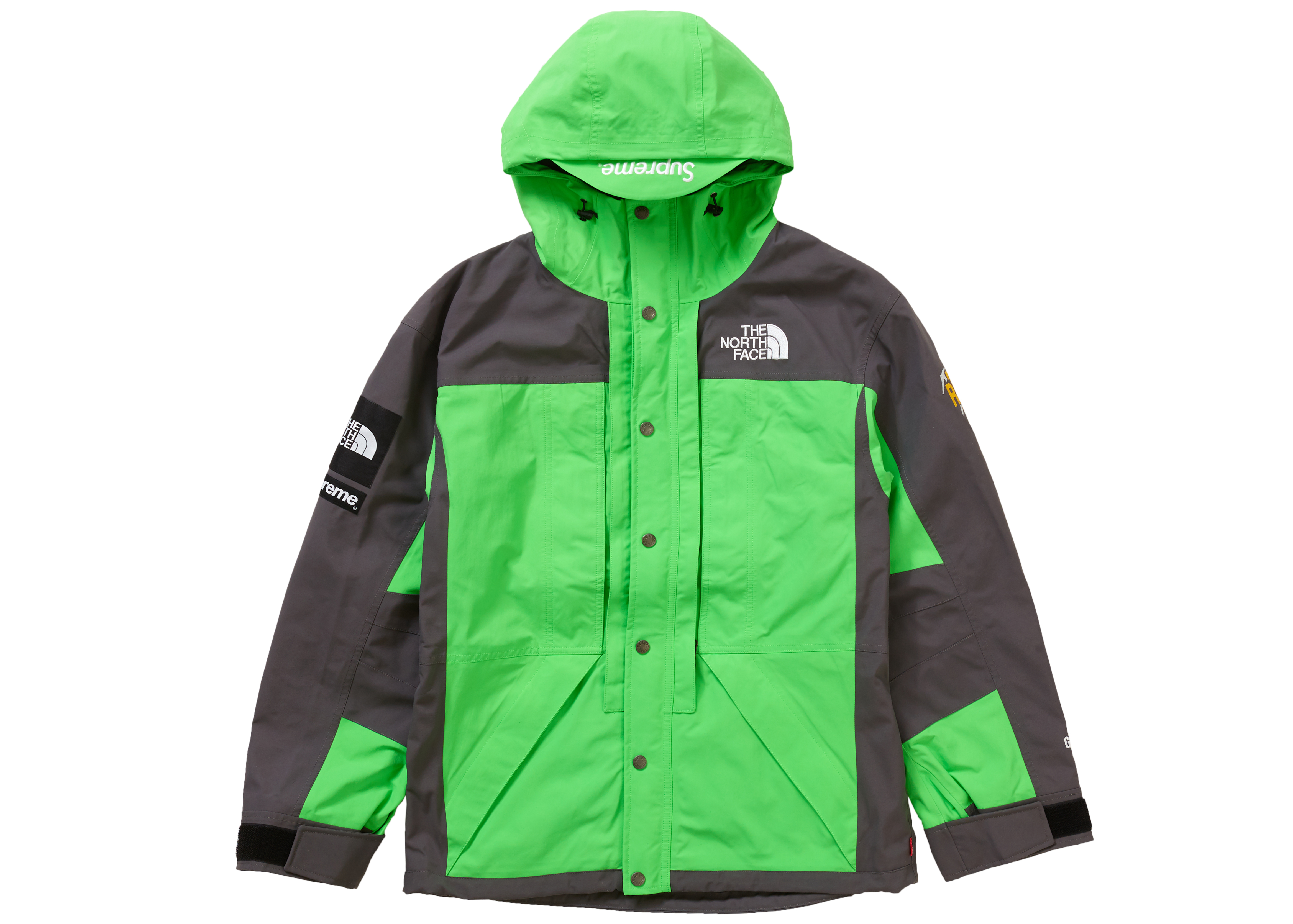 Supreme x The North Face RTG Fleece Jacket Bright Green - Novelship